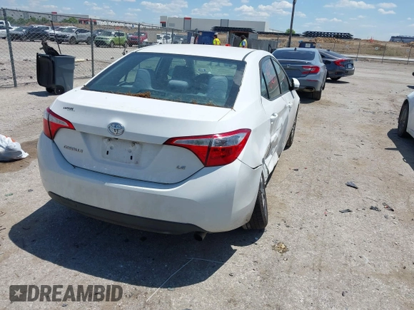 2016 Toyota Corolla L z VIN 2T1BURHE2GC548597, wystawiony jako IAAI lot #42241214 z przebiegiem 128 290 mil mil oraz . Historia ofert i sprzedaży dostępna na DreamBid. Obrazek 4.