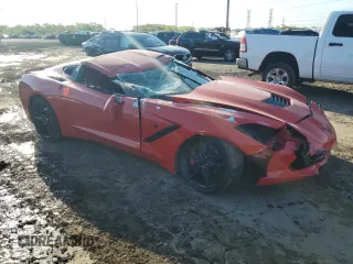 2019 Chevrolet Corvette 1LT with VIN 1G1YB2D74K5109933, listed as a Copart auction lot 56147745 with 21,625 mi miles and Salvage title. Bid and sale history available at DreamBid. Image 4.