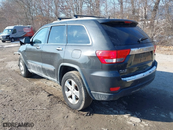 2011 Jeep Grand Cherokee Limited with VIN 1J4RR5GG4BC604756, listed as a IAAI auction lot 41399151 with 160,153 mi miles. Bid and sale history available at carsss.com. Image 3.
