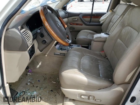2003 Lexus LX with VIN JTJHT00W533533590, listed as a Copart auction lot 51649355 with 266,680 mi miles and Non Repairable. Bid and sale history available at carsss.com. Image 7.