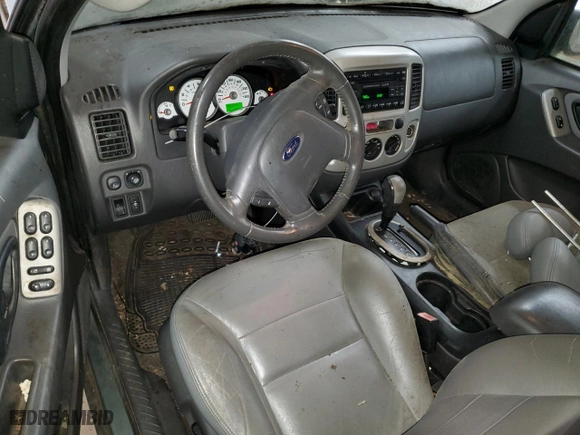 2007 Ford Escape XLT with VIN 1FMYU93157KB79100, listed as a Copart auction lot 76937664 with 164,548 mi miles and Non Repairable. Bid and sale history available at carsss.com. Image 8.