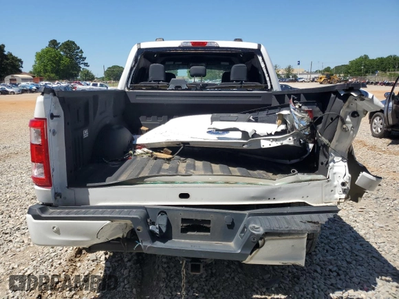 2021 Ford F-150 XL с VIN 1FTEW1EP5MFC69145, выставлен на аукционе Copart как лот 58179155 с пробегом 69 097 миль миль и Списание • Salvage title. История ставок и продаж доступна на DreamBid. Изображение 6.