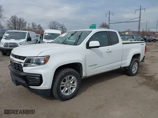 2021 Chevrolet Colorado 4WD LT with VIN 1GCHTCEA1M1253177, listed as a IAAI auction lot 41447800 with NaN miles. Bid and sale history available at carsss.com. Image 18.