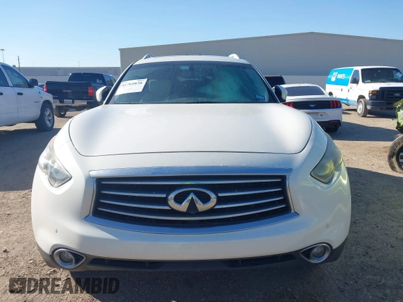 2016 Infiniti QX70 with VIN JN8CS1MU5GM670094, listed as a IAAI auction lot 41769838 with 87,227 mi miles and . Bid and sale history available at DreamBid. Image 13.