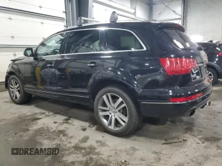 2015 Audi Q7 Premium Plus with VIN WA1LGAFE6FD004194, listed as a Copart auction lot 60368455 with 118,598 mi miles and Salvage title. Bid and sale history available at DreamBid. Image 2.