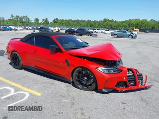2023 BMW M4 Competition xDrive z VIN WBS33BA00PCM42325, wystawiony jako IAAI lot #42029574 z przebiegiem 22 610 mil mil oraz . Historia ofert i sprzedaży dostępna na DreamBid. Obrazek 1.