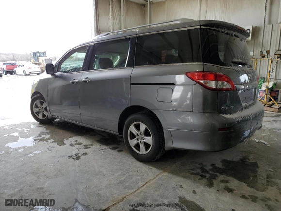 2014 Nissan Quest S with VIN JN8AE2KP7E9103001, listed as a Copart auction lot 47677895 with 149446 miles and Clean Title. Bid and sale history available at carsss.com. Image 2.