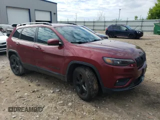 2020 Jeep Cherokee Latitude Plus with VIN 1C4PJMLB3LD603179, listed as a Copart auction lot 56113904 with 61,624 mi miles and Salvage title. Bid and sale history available at DreamBid. Image 4.