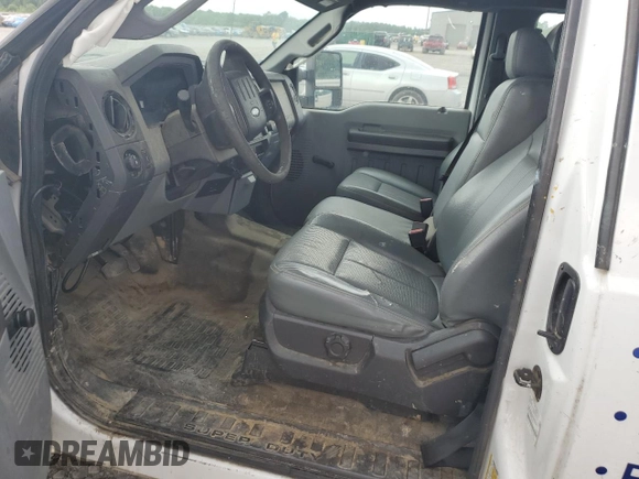 2016 Ford F-250 XLT with VIN 1FT7X2A65GED45000, listed as a Copart auction lot 56335805 with 155,571 mi miles and Salvage title. Bid and sale history available at DreamBid. Image 7.