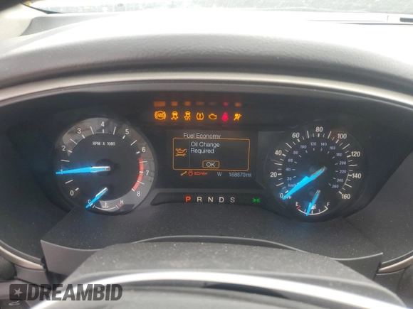2013 Ford Fusion SE with VIN 3FA6P0H90DR363399, listed as a Copart auction lot 58213305 with 168,670 mi miles and Salvage title. Bid and sale history available at DreamBid. Image 9.
