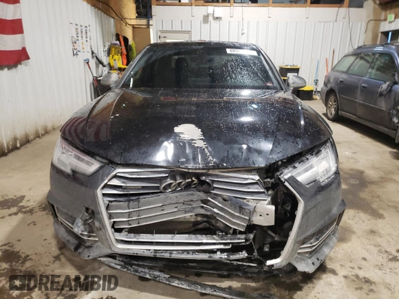 2017 Audi A4 Premium Plus with VIN WAUENAF42HN041975, listed as a Copart auction lot 88557315 with 74,291 mi miles and Salvage Title. Bid and sale history available at carsss.com. Image 5.