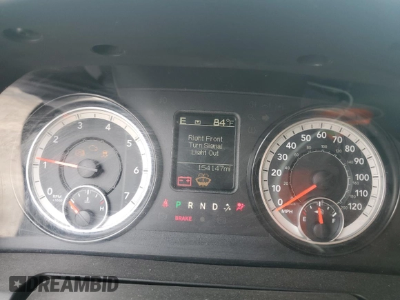 2017 Ram 1500 Express with VIN 1C6RR6FG3HS696073, listed as a Copart auction lot 51481845 with 154,147 mi miles and Salvage title. Bid and sale history available at DreamBid. Image 9.
