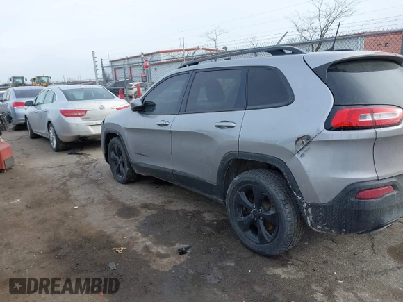 2016 Jeep Cherokee Latitude with VIN 1C4PJLCS8GW176604, listed as a IAAI auction lot 41467467 with 65,855 mi miles. Bid and sale history available at carsss.com. Image 3.