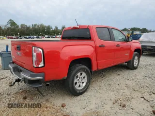 2017 GMC Canyon 2WD with VIN 1GTG5BEN1H1266018, listed as a Copart auction lot 75534634 with 66,908 mi miles and Salvage Title. Bid and sale history available at carsss.com. Image 3.