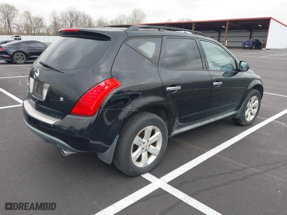 2006 Nissan Murano SL with VIN JN8AZ08T36W422119, listed as a IAAI auction lot 41842089 with 173,749 mi miles. Bid and sale history available at carsss.com. Image 4.
