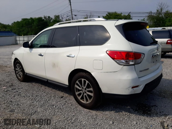 2016 Nissan Pathfinder S with VIN 5N1AR2MM9GC661579, listed as a Copart auction lot 63883934 with 147,497 mi miles and Salvage title. Bid and sale history available at DreamBid. Image 2.