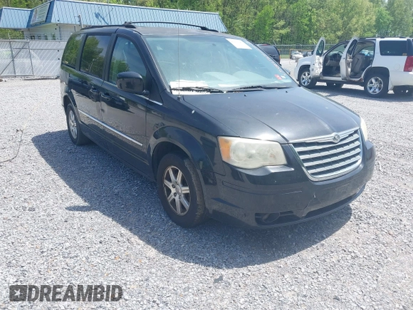 2010 Chrysler Town & Country Touring with VIN 2A4RR5D11AR102714, listed as a IAAI auction lot 42015585 with 176,216 mi miles. Bid and sale history available at carsss.com. Image 6.