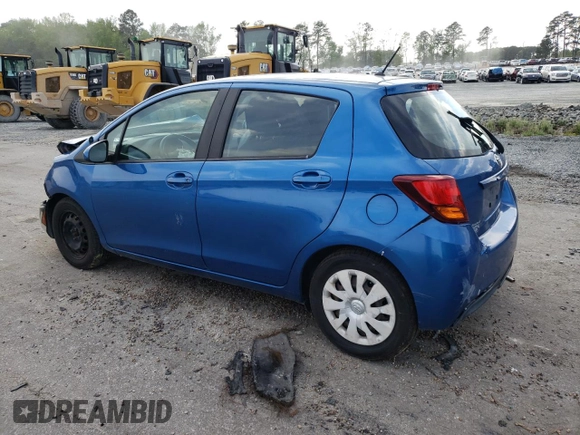2015 Toyota Yaris L z VIN VNKKTUD37FA039710, wystawiony jako Copart lot #53403255 z przebiegiem 261 266 mil mil oraz Szkoda całkowita • Salvage title. Historia ofert i sprzedaży dostępna na DreamBid. Obrazek 2.