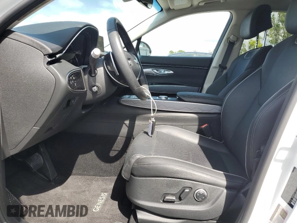 2023 Genesis GV70 2.5T with VIN KMUMADTB5PU135946, listed as a Copart auction lot 50423435 with 11,783 mi miles and Salvage Title. Bid and sale history available at DreamBid. Image 7.