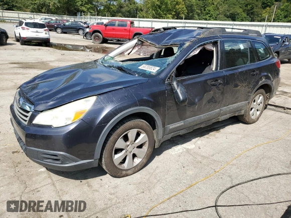 2011 Subaru Outback 2.5i with VIN 4S4BRBAC4B3446152, listed as a Copart auction lot 68285824 with 204,943 mi miles and Salvage Title. Bid and sale history available at carsss.com. Image 1.