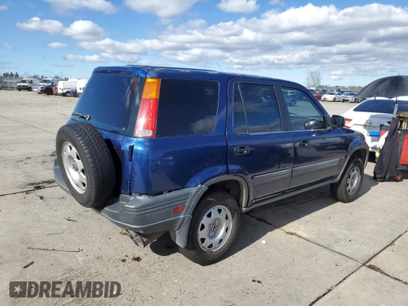 1998 Honda CR-V LX with VIN JHLRD2849WC017999, listed as a Copart auction lot 44273145 with 171,461 mi miles and Salvage Title. Bid and sale history available at carsss.com. Image 3.