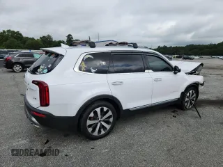 2021 Kia Telluride S with VIN 5XYP6DHC9MG140129, listed as a Copart auction lot 59462455 with 54,919 mi miles and Salvage title. Bid and sale history available at DreamBid. Image 3.