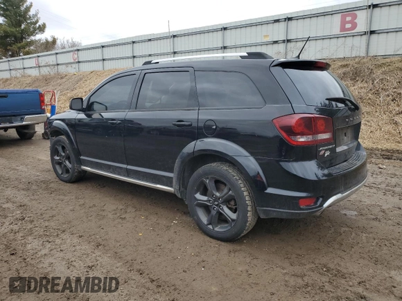 2018 Dodge Journey Crossroad with VIN 3C4PDDGGXJT387514, listed as a Copart auction lot 50145295 with 128,625 mi miles and Clean Title. Bid and sale history available at DreamBid. Image 2.