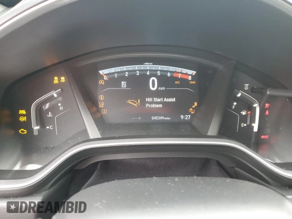 2021 Honda CR-V EX-L with VIN 2HKRW2H82MH604007, listed as a Copart auction lot 52977285 with 40,349 mi miles and Salvage title. Bid and sale history available at DreamBid. Image 9.
