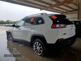2020 Jeep Cherokee Lux with VIN 1C4PJLLX8LD525066, listed as a Copart auction lot 59350035 with 53,640 mi miles and Salvage title. Bid and sale history available at DreamBid. Image 2.