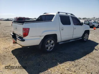 2010 Honda Ridgeline RTL with VIN 5FPYK1F56AB004084, listed as a Copart auction lot 58538224 with 97,558 mi miles and Salvage Title. Bid and sale history available at carsss.com. Image 3.