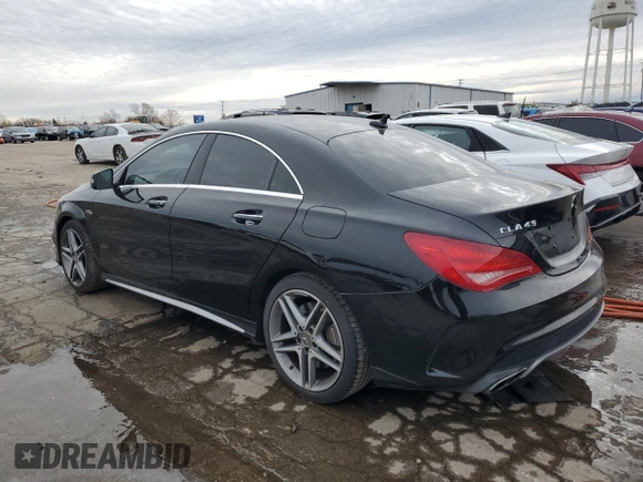 2015 Mercedes-Benz CLA 45 AMG with VIN WDDSJ5CB3FN184383, listed as a Copart auction lot 81484544 with 71,880 mi miles and Clean Title. Bid and sale history available at DreamBid. Image 2.