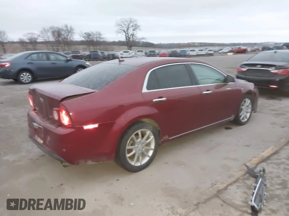 2009 Chevrolet Malibu LTZ with VIN 1G1ZK57749F110375, listed as a IAAI auction lot 41836175 with 204,718 mi miles and . Bid and sale history available at DreamBid. Image 4.