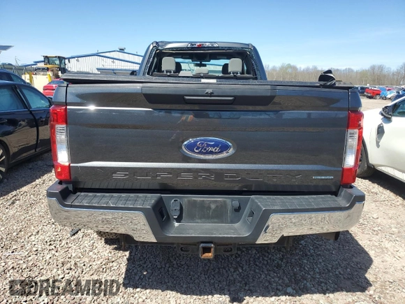 2017 Ford F-250 XLT with VIN 1FT7X2B61HEB44050, listed as a Copart auction lot 54421115 with 24,341 mi miles and Salvage title. Bid and sale history available at DreamBid. Image 6.
