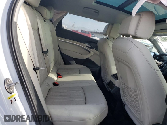2024 Audi Q8 e-tron Premium Plus z VIN WA15AAGE5RB007032, wystawiony jako Copart lot #86919704 z przebiegiem Nie podano mil oraz Szkoda całkowita • Salvage title. Historia ofert i sprzedaży dostępna na DreamBid. Obrazek 11.