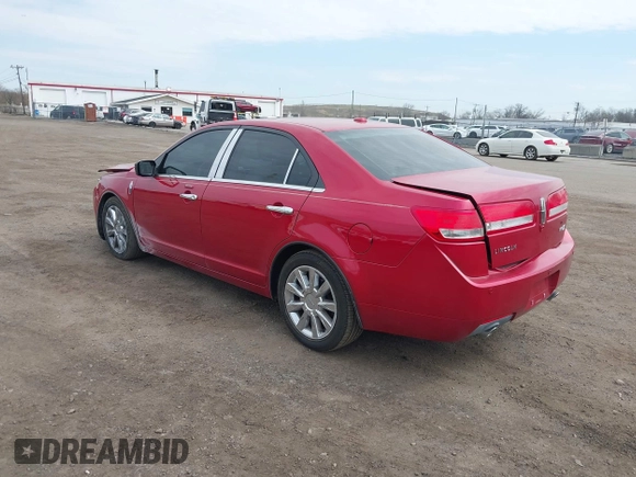 2012 Lincoln MKZ with VIN 3LNHL2GC0CR816065, listed as a IAAI auction lot 41914877 with 130,546 mi miles. Bid and sale history available at carsss.com. Image 3.