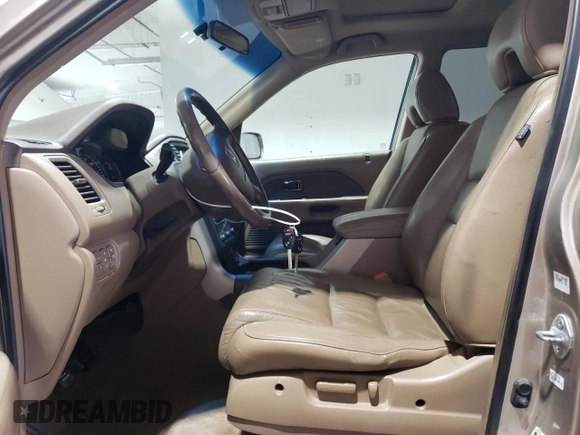 2007 Honda Pilot EX-L with VIN 2HKYF18757H534178, listed as a Copart auction lot 55444695 with 207,918 mi miles and Salvage Title. Bid and sale history available at DreamBid. Image 7.