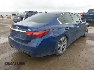 2018 Infiniti Q50 3.0t LUXE with VIN JN1EV7AP6JM360589, listed as a IAAI auction lot 41903402 with 69,371 mi miles. Bid and sale history available at carsss.com. Image 4.