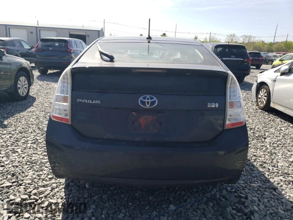 2010 Toyota Prius II with VIN JTDKN3DU1A0135997, listed as a Copart auction lot 55487395 with 222,972 mi miles and Clean Title. Bid and sale history available at carsss.com. Image 6.