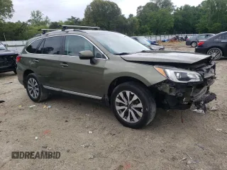 2017 Subaru Outback Touring with VIN 4S4BSATC2H3293436, listed as a Copart auction lot 56314835 with 207,783 mi miles and Salvage title. Bid and sale history available at DreamBid. Image 4.