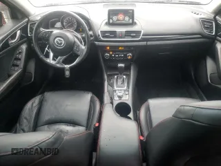 2014 Mazda 3 i Grand Touring with VIN JM1BM1M70E1137547, listed as a Copart auction lot 43089535 with 145,063 mi miles and Salvage Title. Bid and sale history available at DreamBid. Image 8.