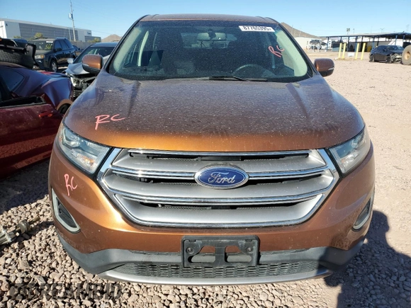 2017 Ford Edge SEL with VIN 2FMPK3J95HBB52272, listed as a Copart auction lot 87765395 with 119,858 mi miles and Salvage Title. Bid and sale history available at carsss.com. Image 5.