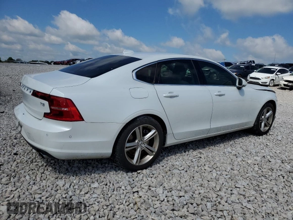 2017 Volvo S90 Momentum with VIN YV1102AK0H1006638, listed as a Copart auction lot 50428634 with 37,578 mi miles and Salvage Title. Bid and sale history available at carsss.com. Image 3.