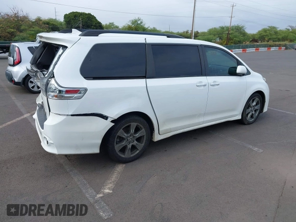 2019 Toyota Sienna SE with VIN 5TDXZ3DC0KS990321, listed as a IAAI auction lot 42281891 with 63,029 mi miles and . Bid and sale history available at DreamBid. Image 4.