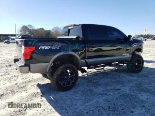 2017 Nissan Titan SV with VIN 1N6AA1E56HN541674, listed as a Copart auction lot 49463325 with 114,520 mi miles and Salvage Title. Bid and sale history available at DreamBid. Image 3.