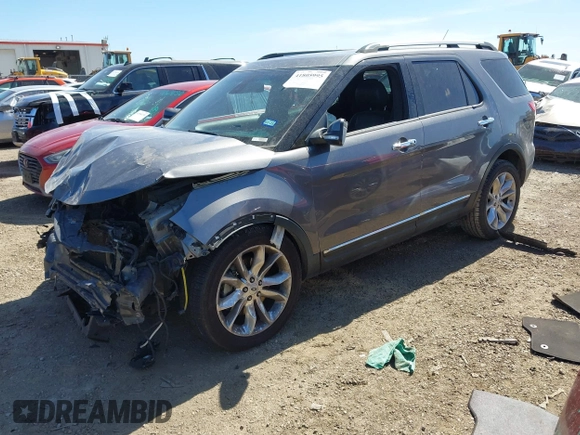 2014 Ford Explorer Limited with VIN 1FM5K7F85EGA63661, listed as a IAAI auction lot 41805995 with 143,148 mi miles and . Bid and sale history available at carsss.com. Image 18.