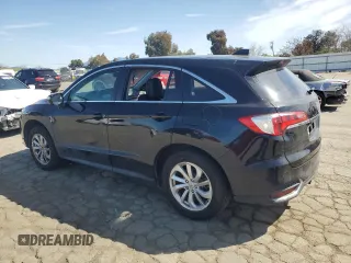 2017 Acura RDX w/Technology Pkg with VIN 5J8TB4H51HL036242, listed as a Copart auction lot 52037805 with 97,962 mi miles and Salvage Title. Bid and sale history available at carsss.com. Image 2.