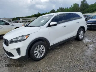 2019 Kia Sorento LX z VIN 5XYPGDA51KG494393, wystawiony jako Copart lot #56400335 z przebiegiem 57 491 mil mil oraz Szkoda całkowita • Salvage title. Historia ofert i sprzedaży dostępna na DreamBid. Obrazek 1.