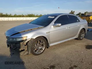 2008 Acura TL Type-S with VIN 19UUA76588A044166, listed as a Copart auction lot 48152665 with 215,082 mi miles and Salvage Title. Bid and sale history available at carsss.com. Image 1.