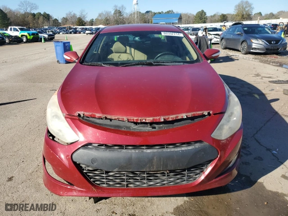 2014 Hyundai Sonata Hybrid with VIN KMHEC4A40EA110159, listed as a Copart auction lot 86592714 with 168,199 mi miles and Salvage Title. Bid and sale history available at carsss.com. Image 5.