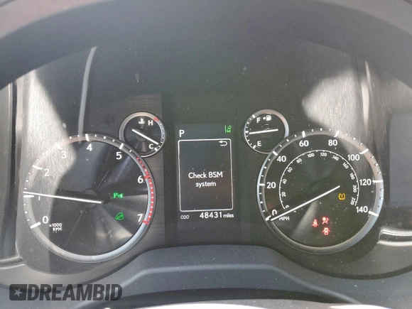 2020 Lexus GX 460 Premium z VIN JTJAM7BX0L5248457, wystawiony jako Copart lot #59800475 z przebiegiem 48 431 mil mil oraz Szkoda całkowita • Salvage title. Historia ofert i sprzedaży dostępna na DreamBid. Obrazek 9.